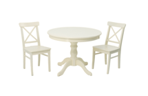 Обеденная группа ZiP-mebel Обеденная группа Брамос К 100 слоновая кость со стульями Ингольф слоновая кость арт. F001001S00X2R100741S00