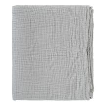 Одеяло Tkano Одеяло из жатого хлопка серого цвета из коллекции essential 90x120 см арт. TK20-KIDS-BLK0002