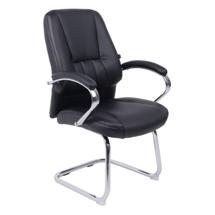 Офисное кресло AksHome Стул King, черный, экокожа арт. ZN-126741