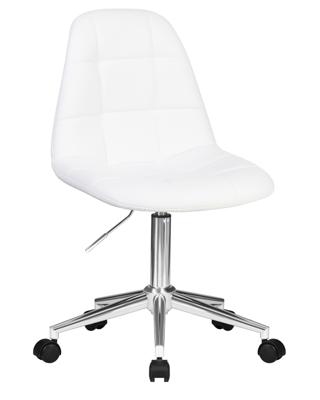 Офисное кресло DOBRIN Офисное кресло для персонала DOBRIN MONTY, белый арт. LM-9800_CH-M_EL-white