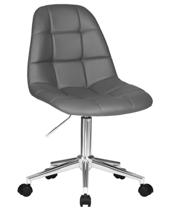 Офисное кресло DOBRIN Офисное кресло для персонала DOBRIN MONTY, серый арт. LM-9800_CH-M_EL-grey