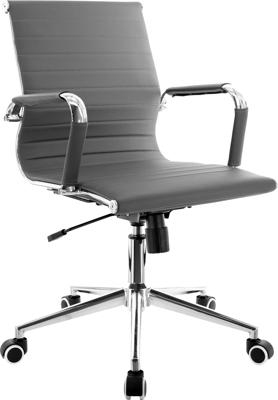 Офисное кресло Everprof Кресло Everprof Leo (Лео) Т Экокожа Серый арт. ZN-434191