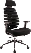 Офисное кресло Everprof Кресло Everprof Ergo Black (Эрго Блэк) Ткань Черный арт. ZN-433873