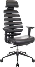 Офисное кресло Everprof Кресло Everprof Ergo Black (Эрго Блэк) Экокожа Черный арт. ZN-433874