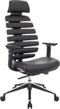 Офисное кресло Everprof Кресло Everprof Ergo Black (Эрго Блэк) Кожа Черный арт. ZN-433875