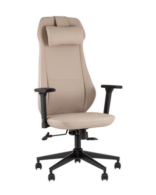 Офисное кресло Stool Group Кресло руководителя TopChairs Trophey бежевый арт. УТ000040584
