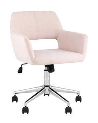 Офисное кресло Stool Group Стул офисный ROSS рогожка светло-розовый арт. УТ000039439