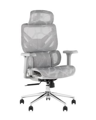 Офисное кресло Stool Group Кресло офисное TopChairs Structo серая сетка арт. УТ000042056