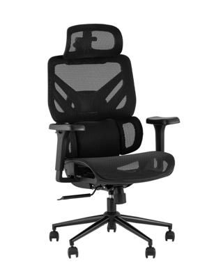 Офисное кресло Stool Group Кресло офисное TopChairs Structo черная сетка арт. УТ000042055