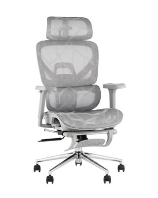 Офисное кресло Stool Group Кресло офисное TopChairs Vertus серая сетка арт. УТ000042054