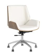 Офисное кресло Stool Group Кресло офисное TopChairs Crown бежевое УЦЕНКА арт. УТ000035965