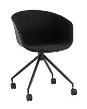 Офисное кресло Stool Group Кресло офисное LIBRA рогожка черный арт. УТ000038152