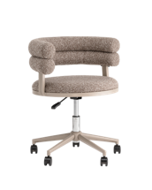 Офисное кресло Stool Group Стул офисный Ponty светло-коричневый бежевые ножки арт. УТ000040474