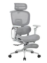 Офисное кресло Stool Group Кресло офисное TopChairs Prodigy с оттоманкой серый арт. УТ000041698