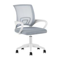 Офисное кресло Stool Group Кресло офисное TopChairs Simple SN серый пластик белый арт. УТ000042081
