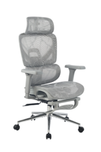 Офисное кресло Stool Group Кресло офисное TopChairs Vertus серая сетка арт. УТ000042054