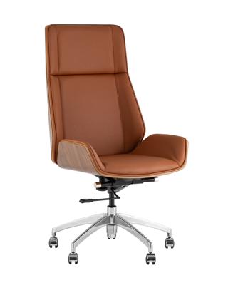 Офисное кресло TopChairs Кресло руководителя TopChairs Crown SN коричневый арт. УТ000038531