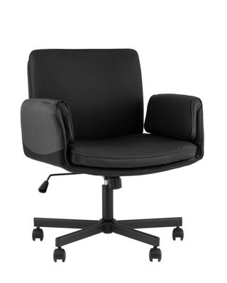 Офисное кресло TopChairs Кресло офисное TopChairs Foldo с откидными подлокотниками черное арт. УТ000042107