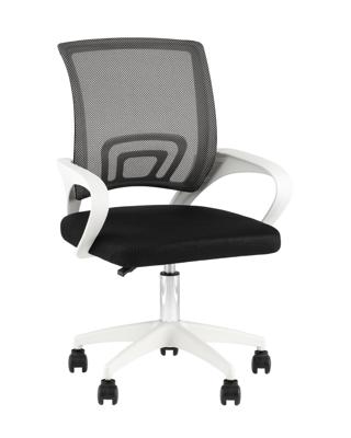 Офисное кресло TopChairs Кресло офисное TopChairs Simple SN черный пластик белый арт. УТ000042082