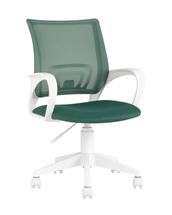 Офисное кресло TopChairs Кресло офисное TopChairs ST-BASIC-W зеленый крестовина пластик белый арт. УТ000035495