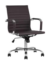 Офисное кресло TopChairs Кресло офисное TopChairs City S коричневое арт. УТ000001925