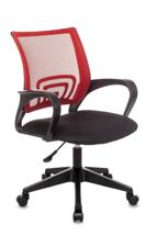 Офисное кресло TopChairs Кресло офисное TopChairs ST-Basic сетка/ткань красный арт. УТ000035166