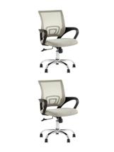 Офисное кресло TopChairs Кресло офисное TopChairs Simple New серый 2 шт арт. УТ000038258