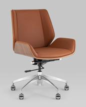 Офисное кресло TopChairs Кресло офисное TopChairs Crown SN коричневый арт. УТ000038535