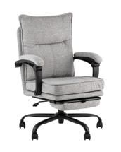Офисное кресло TopChairs Кресло офисное TopChairs 6078A светло-серый арт. УТ000043097