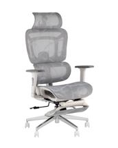 Офисное кресло TopChairs Кресло офисное TopChairs Nimbus белая сетка белый пластик арт. УТ000043095