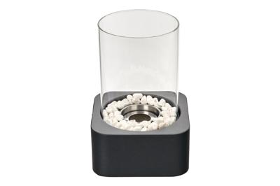 Остальные предметы Bradexhome Биокамин настольный "SQUARE", 17x17x25,5 см, из металла, стекла арт. TD 0746