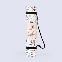 Остальные предметы Doiy Коврик для йоги terazzo yoga белый арт. DYYOGAMTW