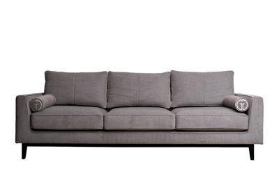 Остальные предметы Garda Decor Диван Мадрид Память(Madrid Memory) с кантом трехм. без мех.,шенилл коричневый Natur-Kor+Colt032 арт. MADRID-Memory-Natur Kor+Colt032