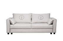 Остальные предметы Garda Decor Диван Marco трехмест. раскл., св.серый Koza2601-ECRU+Nev21 225*102*92см арт. MARCO-Koza2601-ECRU+Nev21