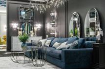 Остальные предметы Garda Decor Комплект мебели №17 диван LAZIO,угол трапеция левый с механизмом арт. ZN-394393