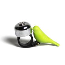 Остальные предметы QUALY Звонок велосипедный bird, зеленый арт. QLX20009-GN