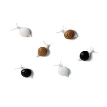 Остальные предметы QUALY Набор магнитов snail, 6 шт. арт. QL10289-MX
