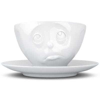 Остальные предметы Tassen Чайная пара oh please, 200 мл, белая арт. T01.44.01