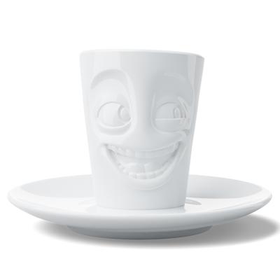 Остальные предметы Tassen Кофейная пара joking, 80 мл, белая арт. T02.16.01