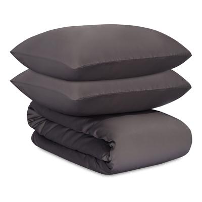 Остальные предметы Tkano Комплект постельного белья из премиального сатина темно-серого цвета из коллекции essential, 200х220 см арт. TK24-DC0032