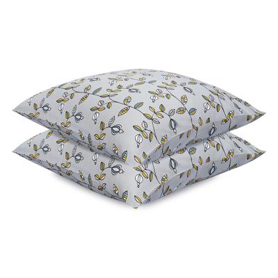 Остальные предметы Tkano Набор наволочек "Ягоды тайги" из премиального сатина из коллекции russian north, 70х70 см арт. TK24-PC0039