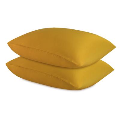 Остальные предметы Tkano Набор наволочек из премиального сатина горчичного цвета из коллекции essential, 50х70 см арт. TK24-PC0044