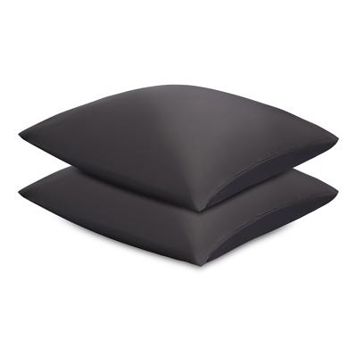 Остальные предметы Tkano Набор наволочек из премиального сатина темно-серого цвета из коллекции essential, 70х70 см арт. TK24-PC0033