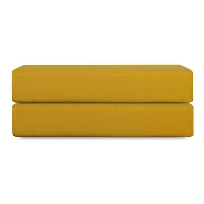 Остальные предметы Tkano Простыня на резинке из премиального сатина горчичного цвета из коллекции essential, 200х200х30 см арт. TK24-FS0040