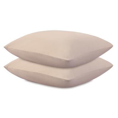 Остальные предметы Tkano Набор наволочек из премиального сатина бежевого цвета из коллекции essential, 70х70 см арт. TK25-PC0006