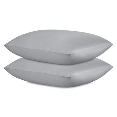 Остальные предметы Tkano Набор наволочек из премиального сатина светло-серого цвета из коллекции essential, 70х70 см арт. TK25-PC0008