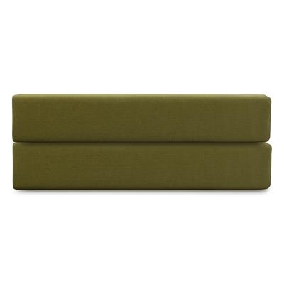 Остальные предметы Tkano Простыня на резинке из премиального сатина оливкового цвета из коллекции essential, 200х200х30 см арт. TK25-FS0003