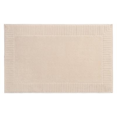 Остальные предметы Tkano Коврик для ванной с фактурным бортиком кремового цвета из коллекции essential, 50x80 см арт. TK25-BM0007