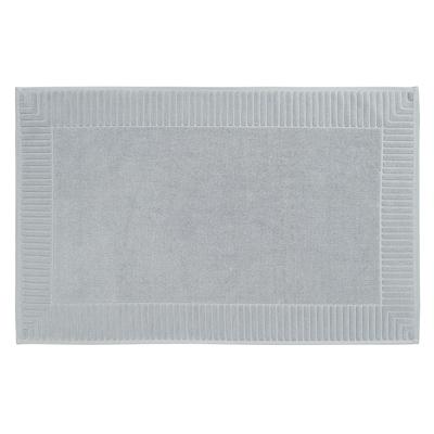 Остальные предметы Tkano Коврик для ванной с фактурным бортиком светло-серого цвета из коллекции essential, 50x80 см арт. TK25-BM0008