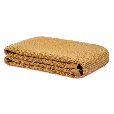 Остальные предметы Tkano Полотенце банное из умягченной вафли цвета охры из коллекции essential, 70x140 см арт. TK25-BT0008